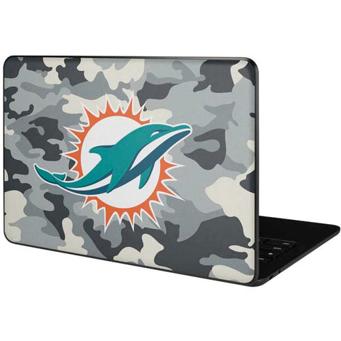 NFL Miami Dolphins Camo Google Pixelbook Go Skin
